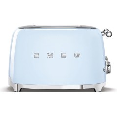 Smeg 50s Style TSF03PBEU Toaster in Pastel Blue - Retro Design for Perfectly Toasted Breakfasts!